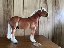 Breyer Horse Breyerfest 2022 SR Rhenish Coldblood Draft Flaxen Chestnut Georg picture