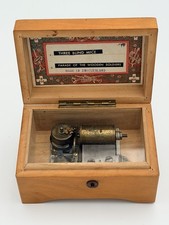 Thorens Early 1900’s Vintage Swiss Music Box Made In Switzerland- Non Working picture