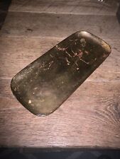 Vintage Hammered Brass Jewelry Tray - Made in Germany picture