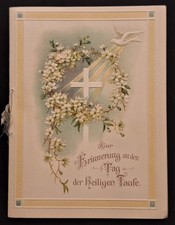 Antique Baptism Church Record Ralph Henry Kuhnert Feb 13, 1914 Easthampton MA picture