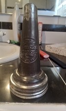 Vtg The Master MFG Company Glass Oil Bottle Spout Pouring Litchfield Illinois picture
