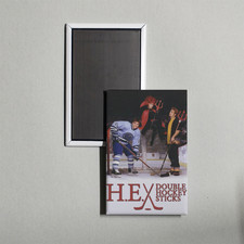 H.E. Double Hockey Sticks Mini Movie Poster Fridge Locker Magnet picture