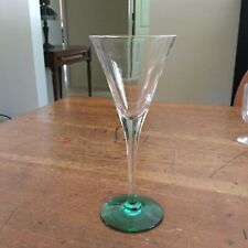 Small Clear Wine With Green Base-Fry Glass ? picture