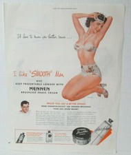 WOMAN SWIMSUIT NORMAN MINGO ART MENNEN Vintage 1940's 10