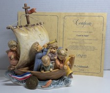 Vintage Goebel Hummel 'Land in Sight' #530 With Medal And COA *Read Description* picture