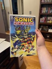 Sonic The Hedgehog (IDW Comics) - Issue #1 C2E2 Exclusive Poncho Variant NM picture