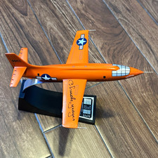 Chuck Yeager Signed Danbury Mint X-1 Rocket Research Plane picture