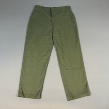 Vintage US Army OG 507 Fatigue Pants Mens 34 Durable Press Utility Trouser 34x29 picture