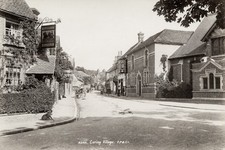 Goring-on-Thames South Oxfordshire Village Street Scene Pub Vtg. Photo 19thC. picture