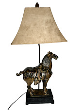 Uttermost Tang Dynasty Inspired War Horse Lamp W/Shade picture