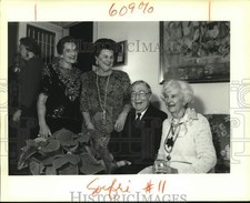 1991 Press Photo Dignitaries attending the Garden Club Event - noc71093 picture