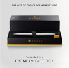 Cross Classic Century Lustrous Chrome Ballpoint Pen in Box (3502) picture