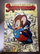 SUPERMOUSE: Adventures of the World’s Greatest Mouse. #1.  1948 picture