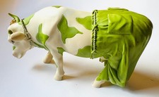 2002 Cow Parade 'Clean Jean the Green Holstein' Item No. 7251 Westland Giftware picture