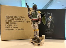 SIDESHOW STAR WARS Boba Fett ROTJ Premium Format 2017 #300515 picture