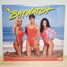Vintage 1996 Women of Baywatch Wall Calendar Factory Sealed  Pamela Anderson picture