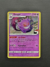 Gengar 85/202 Play Prize Stamp Library Club Exclusive Cosmos Holo Never Played picture