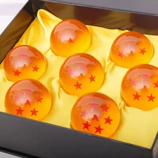 Brand New 7Pcs Stars Dragon Ball Z Crystal Balls Set Collection In Box Set Gifts picture
