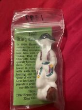 Haydels Bakery Krewe Member pirate Porcelain King Cake Doll Paper New 8th 1997 picture