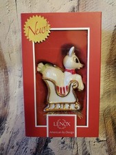 Lenox RUDOLPH'S RIDE Christmas Holiday Ornament New NIB picture