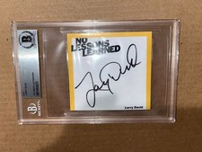Larry David Signed Autographed Beckett Slab Slabbed Encapsulated Autograph picture