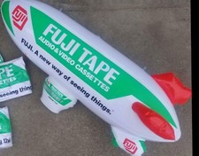 NOS Fujifilm Blimp - Fuji Tape Cassette Inflatable - Promotional Store Display picture