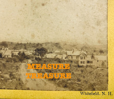 C.1870 WHITEFIELD, NH, KILBURN PHOTO STEREOVIEW F62 picture