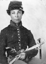 Only Female Black Buffalo Soldier PHOTO Cathay Williams US Army Indian Wars picture