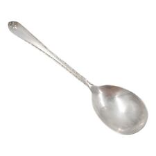 Wm Rogers Sons IS Exquisite Sugar Spoon Silverplate Vintage 1940 Floral Handle picture