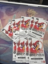Round 1 x One Piece Trading Card Game Promo Packs - SET OF 10 PACKS picture