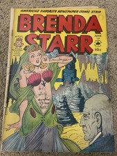 BRENDA STARR v2 #3 1948 Sexy GGA Kamen Cover - Extremely Hard to Find picture