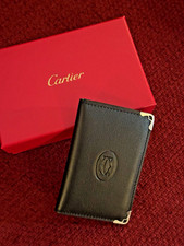 Cartier Promotional Gift Black Soft Calfskin Leather Cardholder Wallet Boxed picture