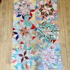 Vintage Handmade Patchwork Double Sided Quilt 60
