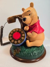 Disney Winnie the Pooh Vintage Style Rotary Corded Desk Phone picture