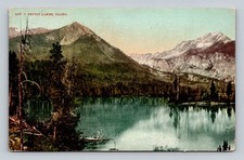 1908 Pettit Lakes Idaho Postcard Mountains Lake Edward H Mitchell Publisher picture