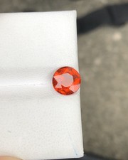 2.35 Crt / Spessartite Garnet Round Shape Perfect Piece For Ring 💍 picture