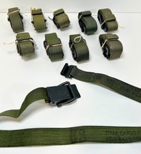 GENUINE U.S. MILITARY LC-1 NYLON TIE DOWN CARGO STRAPS UNISSUED **LOT OF 10** picture
