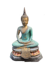 Vintage Thai Bronze Buddha Statue 17