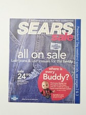 Sears 2001 All On Sale Denim Kenmore Appliances Circular Catalog 36 Pages picture