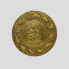 Brass Ganesh Mandala Wall Hanging – 12
