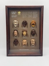 Rare 1988 Seoul Olympics Korean Hahoe Mask Display Daewang picture