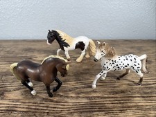 Schleich Horse Figures Figurine Toy Lot Of 3 picture