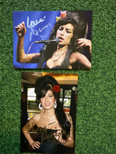Rare hand-signed Amy Winehouse photos picture