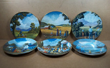 Complete Set of 6 - America The Beautiful Collector Plates (1981, Ben Essenburg) picture