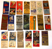 20 USED 1940s HAWAII MATCHBOOK COVERS HONOLULU/RESTAURANTS/BAKERY/CAFE/HOTEL+++ picture