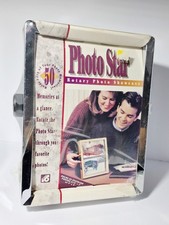Byers Memory Photo Star Rotary Showcase 50 Photo Holder Vintage Sealed Display picture