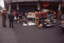 #XX139- ab Old 35mm Slide Photo- Taiwan Street Scene- Ducks - 1984 picture