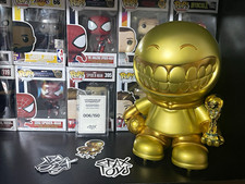 CRAX Toys Gold WC CRAX Figure Limited Edition 006/150 COA Sticker picture