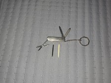Vintage Tiffany 925 Sterling Silver Pocket Kife Keychain  picture