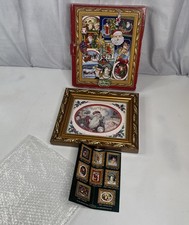 2004 Merck Family’s Old World Christmas Framed Picture #85011 Christmas Dreams picture